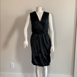 20% off! Ports 1961 black satin NWT dress size 6!